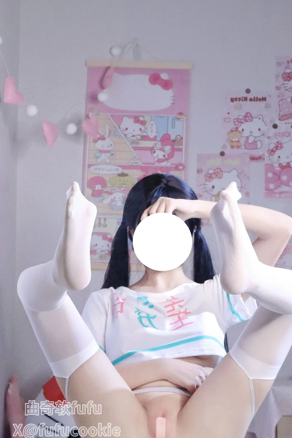 曲奇软fufu - No.004 短T牛仔裤 [53P,2V-119MB] tg@simisebaisi 【丝足阁】045.webp